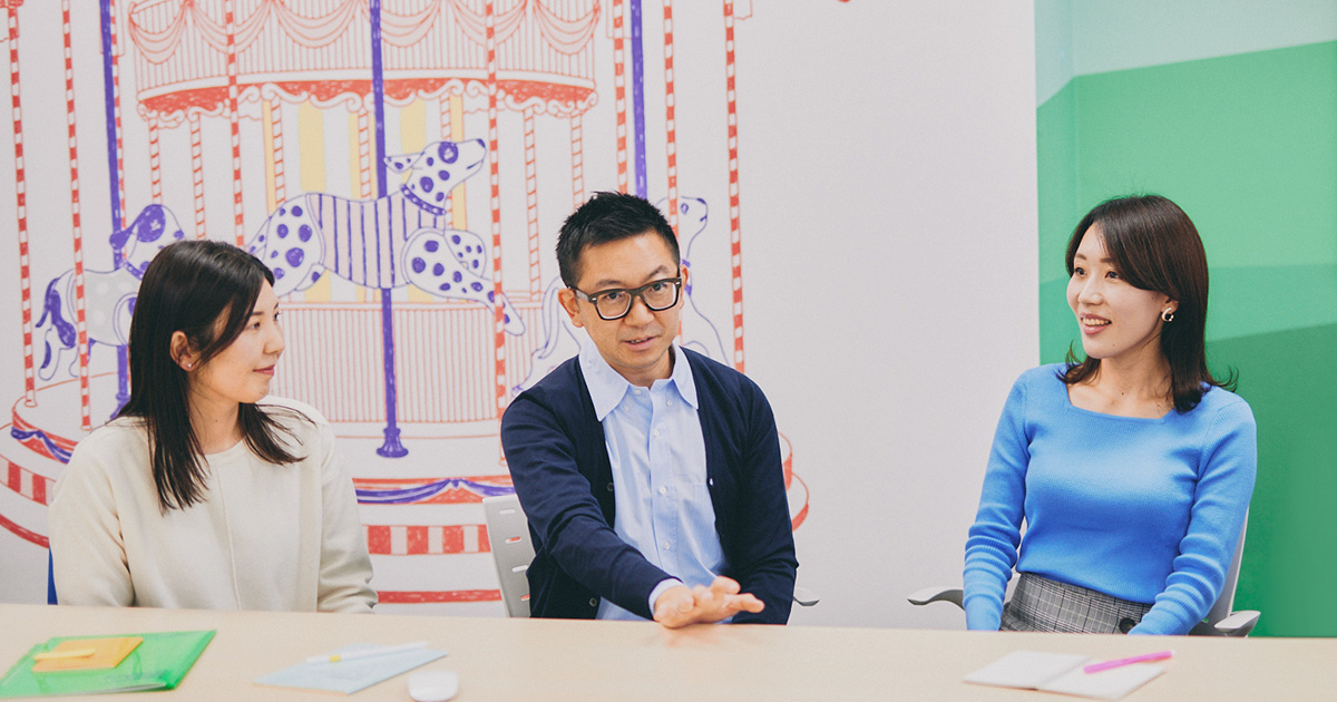 KV3野原ホールディングス代表取締役社長 野原 弘輔とスタッフMTG画像