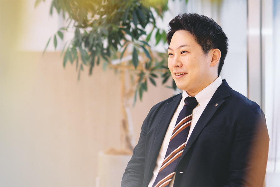 野原産業株式会社 宮久保 海さんのインタビュー写真1