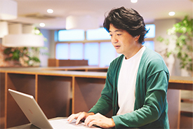 Schedule 一日の流れ 自宅リモートワーク風景