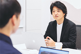 Schedule 一日の流れ 取引様と打ち合わせ（対面）